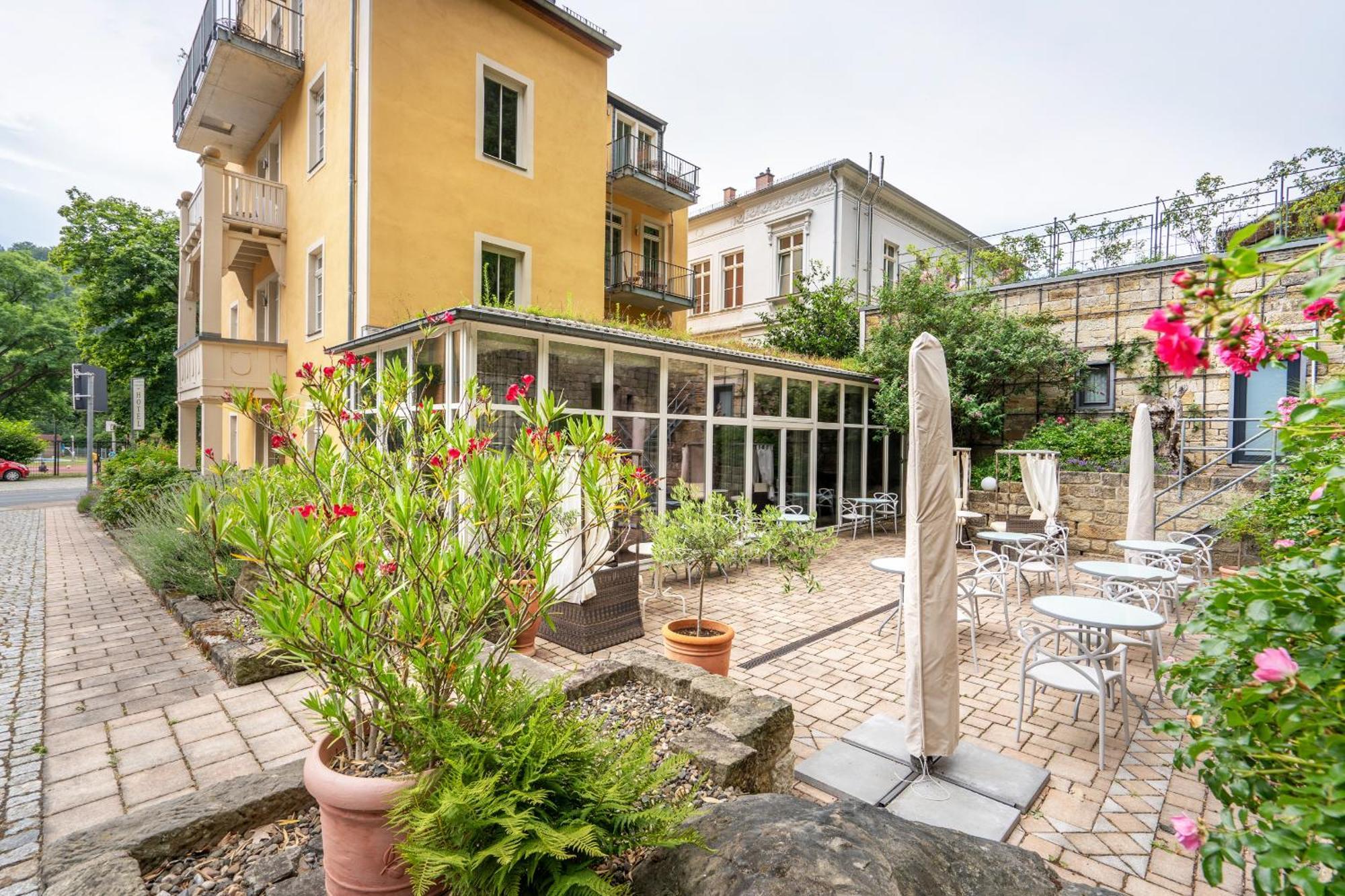 Albergo-Toscana バート・シャンダウ エクステリア 写真